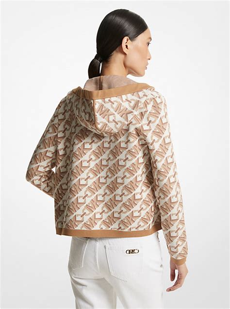 michael kors jacquard hoodie